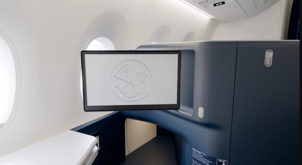 New Air France A350 business class seat